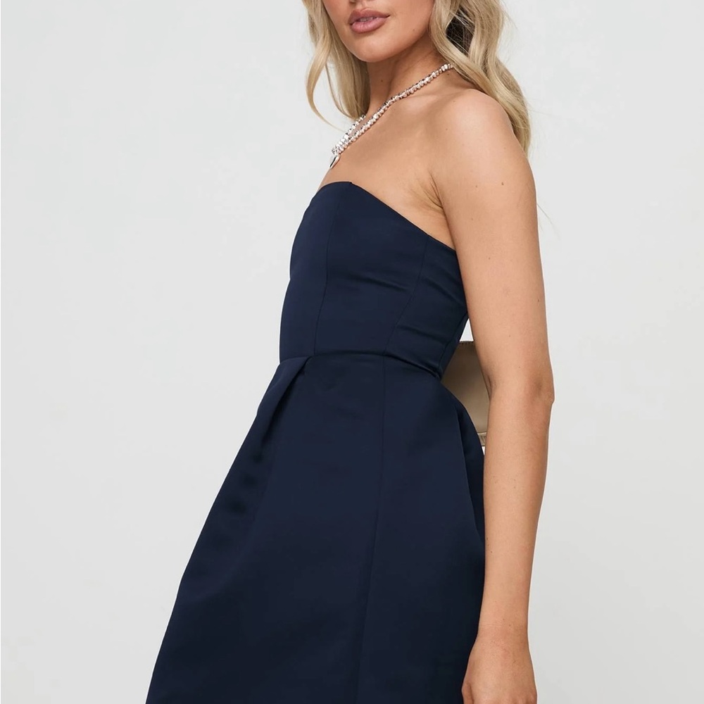 Princess Polly navy blue mini dress